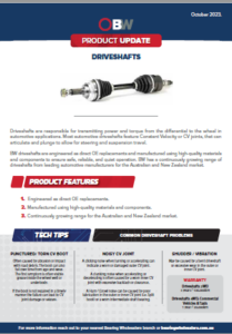 Driveshafts